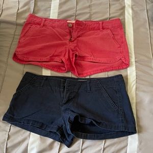 Hollister shorts bundle!